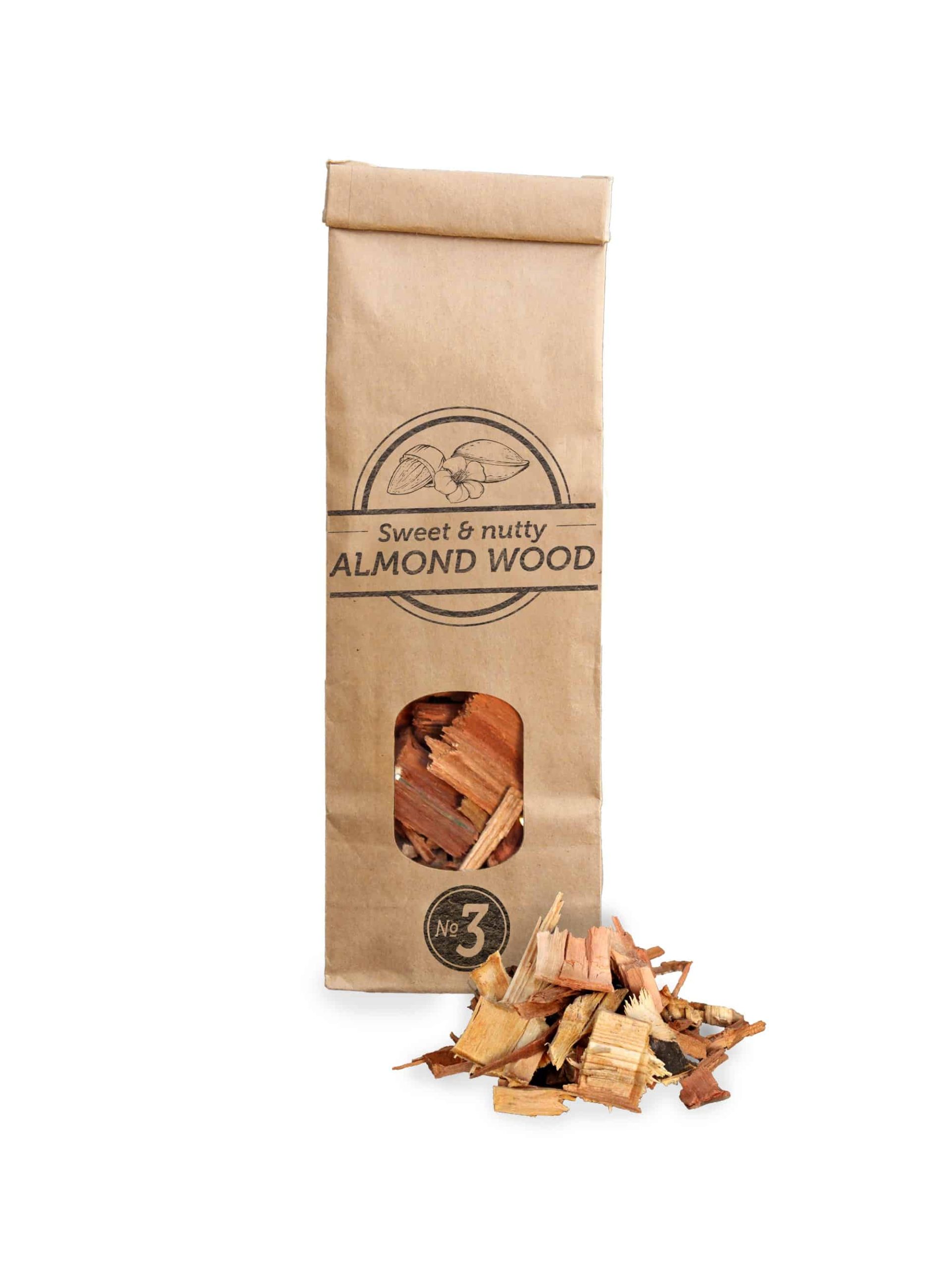 SOW Almond Wood Smoking Chips Small Pack Nº3