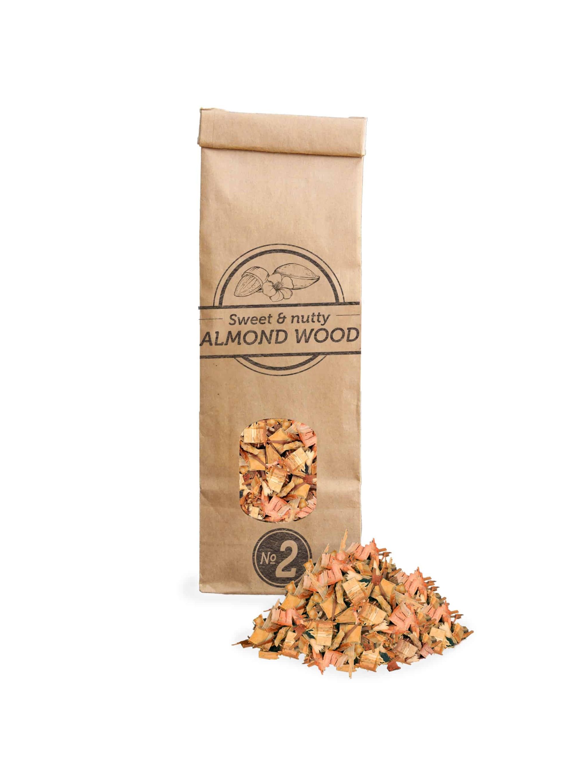 SOW Almond Wood Smoking Chips Small Pack Nº2